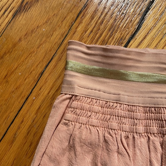 Anthropologie See U Soon Peach Willow Tulip Skirt - Picture 4 of 5